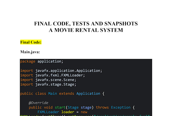 write java code, and fix programming errors